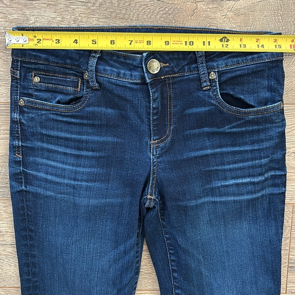 Kut From The Kloth Diana Skinny Jean, Women’s size 6 stretch mid rise dark - Picture 4 of 8